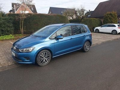 Gebraucht VW Golf Sportsvan Life 110 PS (80 kW) 2017 Blau Van / Kleinbus