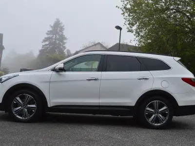 Gebraucht Hyundai Grand Santa Fe Premium 197 PS (144 kW) 2015 Weiß SUV