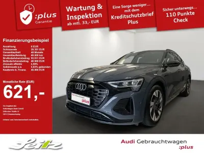 Gebraucht Audi Q8 e-tron S-Line 250 kW (340 PS) 2024 Grau SUV