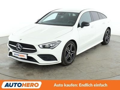 Gebraucht Mercedes CLA180 Shooting Brake AMG line 136 PS (100 kW) 2020 Weiß Kombi