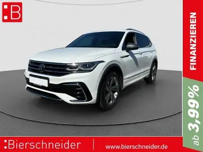 Gebraucht VW Tiguan Allspace R-line 245 PS (180 kW) 2022 Weiß SUV