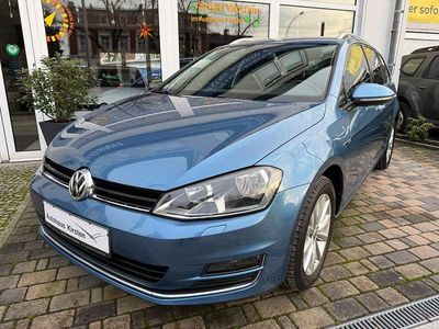 Gebraucht VW Golf VII LOUNGE 110 PS (80 kW) 2016 Blau Kombi