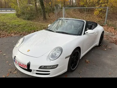 Gebraucht Porsche 911 Carrera 4S Cabriolet Sport 355 PS (261 kW) 2007 Weiß Cabrio