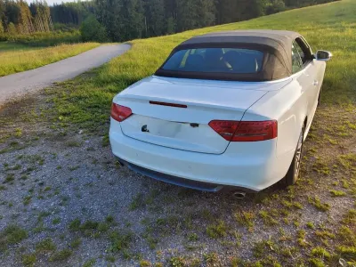 Gebraucht Audi A5 Cabriolet S-Line 239 PS (175 kW) 2011 Weiß Cabrio