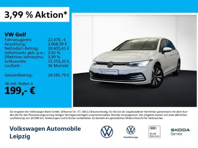 Brugt VW Golf VIII Move 150 HK (110 kW) 2024 Hvid Sedan