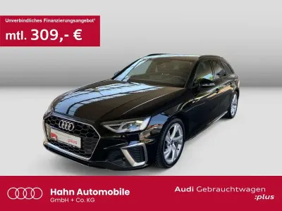 Gebraucht Audi A4 S-Line 136 PS (100 kW) 2023 Mythosschwarz metallic Kombi