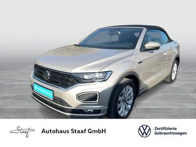 Usata VW T-Roc Cabriolet R-line 150 CV (110 kW) 2021 Argento Cabrio