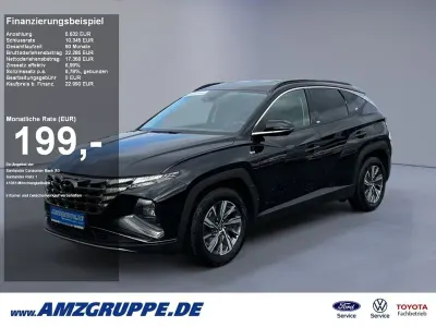 Gebraucht Hyundai Tucson 136 PS (100 kW) 2021 Phantom black met SUV