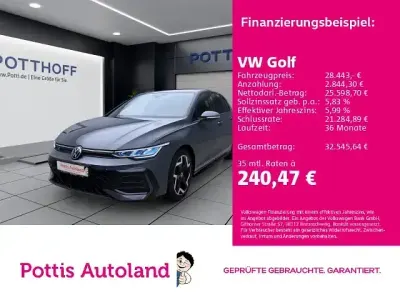Gebraucht VW Golf VIII R-line 150 PS (110 kW) 2025 Grau Limousine