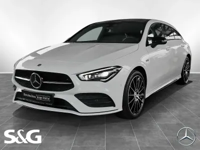 Gebraucht Mercedes CLA250 AMG 160 PS (117 kW) 2020 Unilack polarweiß Coupé