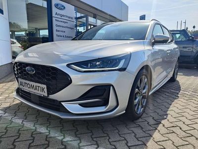 Gebraucht Ford Focus ST-Line X 155 PS (114 kW) 2024 Polarsilber metallic Kombi