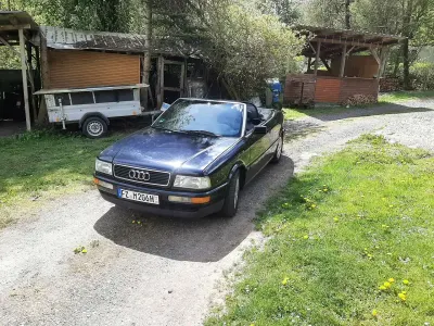 Gebraucht Audi Cabriolet 116 PS (85 kW) 1993 Blau Cabrio