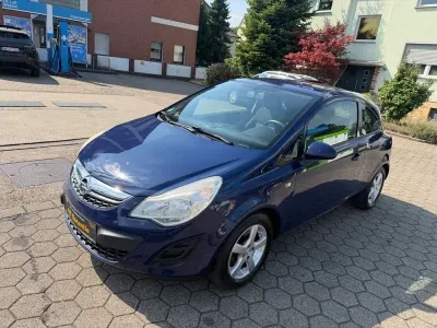 Gebraucht Opel Corsa 69 PS (50 kW) 2011 Blau Kleinwagen