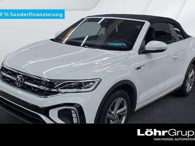 Gebraucht VW T-Roc Cabriolet R-line 150 PS (110 kW) 2025 Weiß Cabrio