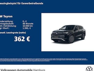 Neu VW Tayron Elegance 150 PS (110 kW) 2026 Schwarz SUV