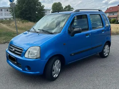 Gebraucht Suzuki Wagon R+ Club 94 PS (69 kW) 2004 Blau Van / Kleinbus