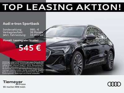 gebraucht Audi e-tron Sportback 55 Q S LINE LEDER PANO LM21 MASSAGE B&O Tiemeyer automobile GmbH & Co. KG Tiemeyer automobile GmbH & Co. KG