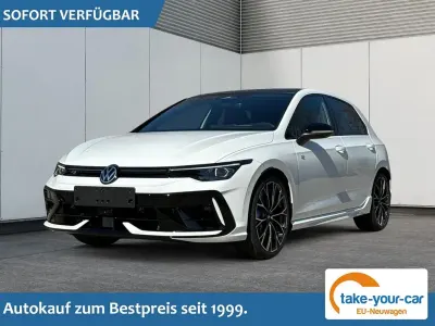 Neu VW Golf VIII R 333 PS (244 kW) 2026 Pure white, dach schwarz Limousine