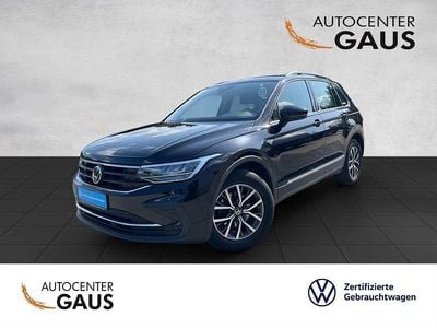 Gebraucht VW Tiguan Life 150 PS (110 kW) 2021 Schwarz SUV