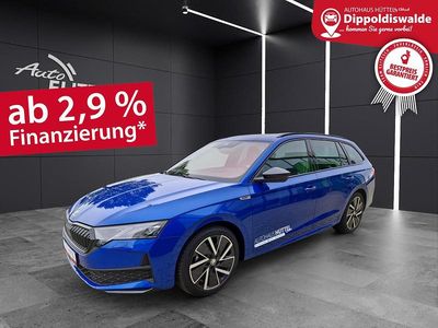 Gebraucht Skoda Octavia SportLine 150 PS (110 kW) 2024 Blau Kombi