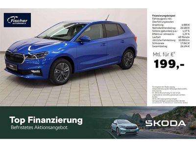 Nuova Skoda Fabia 116 CV (85 kW) 2026 Blu Utilitaria