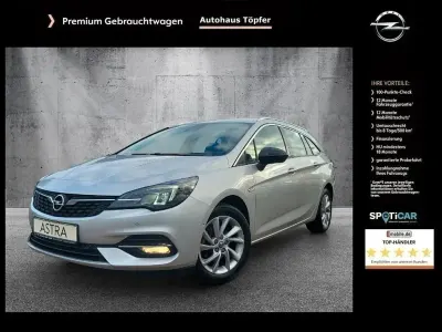 Usata Opel Astra Elegance 122 CV (89 kW) 2022 Argento Utilitaria