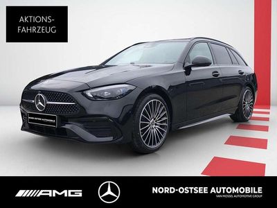 Gebraucht Mercedes C220 AMG 197 PS (144 kW) 2026 Metalliclack obsidianschwarz Kombi