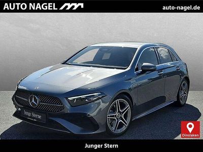 Gebraucht Mercedes A200 AMG line 163 PS (119 kW) 2024 Mountaingrau  met. Kleinwagen