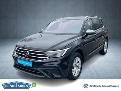 Gebraucht VW Tiguan Allspace Life 150 PS (110 kW) 2022 Schwarz SUV