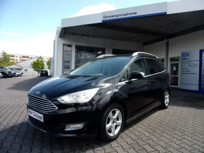 Gebraucht Ford Grand C-Max Titanium 150 PS (110 kW) 2017 Schwarz Van / Kleinbus