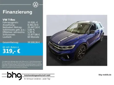 Gebraucht VW T-Roc R 301 PS (221 kW) 2024 Blau SUV