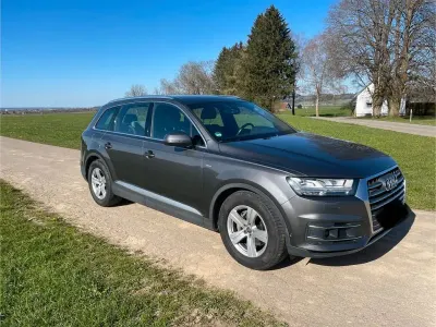 Brugt Audi Q7 S-Line 286 HK (210 kW) 2018 Sølv SUV