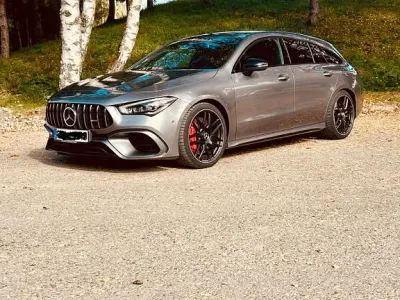 Gebraucht Mercedes CLA45 AMG Shooting Brake AMG 421 PS (309 kW) 2020 Grau Kombi