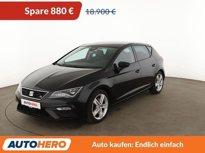Usata Seat Leon Beats 190 CV (139 kW) 2018 Nero Berlina