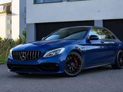 Gebraucht Mercedes C63S AMG AMG 510 PS (375 kW) 2017 Blau Limousine