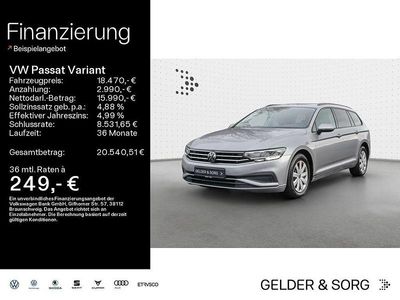 Gebraucht VW Passat Basis 150 PS (110 kW) 2021 Pyritsilber metallic Kombi