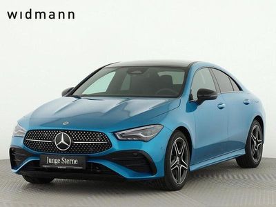 Gebraucht Mercedes CLA200 Premium 163 PS (119 kW) 2024 Metalliclack hyperblau Coupé