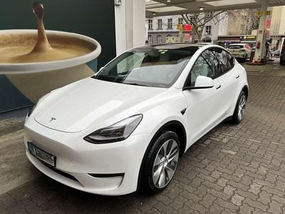Gebraucht Tesla Model Y Long Range AWD 378 kW (514 PS) 2021 Weiß SUV