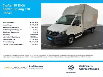 Gebraucht VW Crafter 140 PS (102 kW) 2024 Reinweiss Van