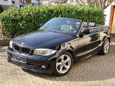 Gebraucht BMW 118 Cabriolet Sport Line 143 PS (105 kW) 2012 Schwarz Cabrio