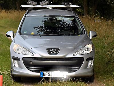 Gebraucht Peugeot 308 SW 110 PS (80 kW) 2009 Silber Kombi