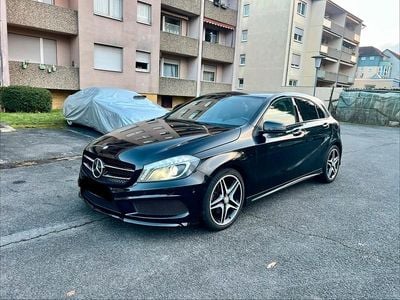 Schwarz Gebraucht 2014 Mercedes A200 AMG Limousine | 10.490 € (Fairer Preis)
