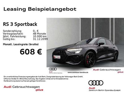 Gebraucht Audi RS3 Sport 400 PS (294 kW) 2024 Schwarz Limousine