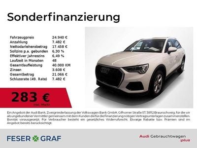 Ibisweiß Gebraucht 2022 Audi Q3 Comfort SUV | 24.940 € (Superpreis)