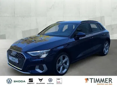 Gebraucht Audi A3 Advanced Plus 150 PS (110 kW) 2021 Navarrablau metallic Limousine