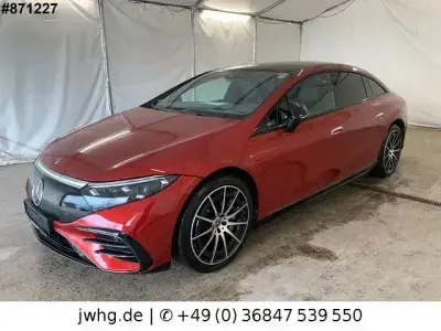 Second-hand Mercedes EQS450+ AMG 244 kW (333 CP) 2022 Roșu Berlinǎ
