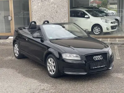 Gebraucht Audi A3 Cabriolet Attraction 102 PS (75 kW) 2009 Brillantschwarz Cabrio