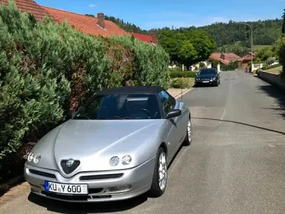 Gebraucht Alfa Romeo Spider 155 PS (114 kW) 2000 Silber Cabrio