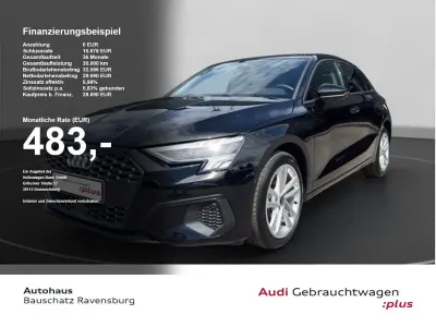 Gebraucht Audi A3 Sport 150 PS (110 kW) 2023 Brillantschwarz Limousine