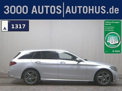 Gebraucht Mercedes C220 AMG line 194 PS (142 kW) 2020 Silber Kombi